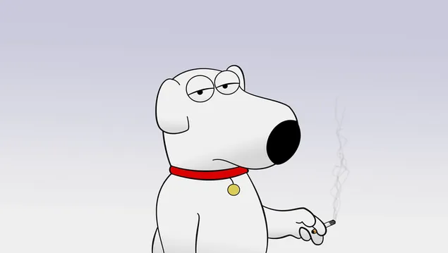 family guy tegneserie roykende hvit hund nedlasting