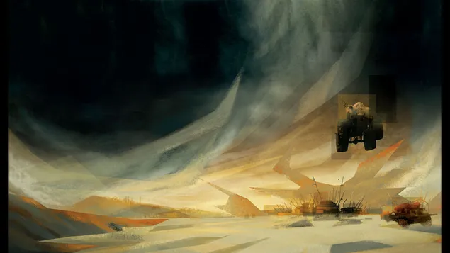 אומנות מעריצה של Mad max: Fury road 4K טפט