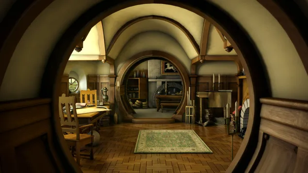 Fantastisch ontwerp van een hobbithuis download