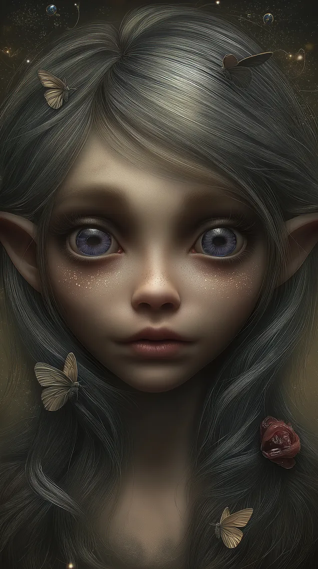 fantazijski skrat z metulji prenos