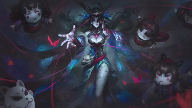 奇幻 女孩 木偶大师 4K 壁纸