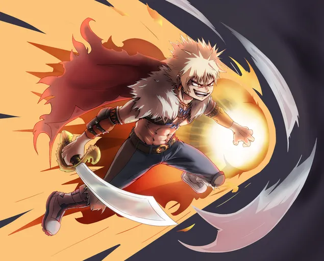 Fantaisie Katsuki Bakugo 2K fond d'écran