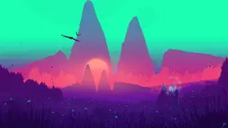 Tapeta Fantasy Scenérie Ilustrace 4K