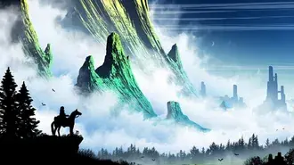 Tapeta Fantasy Krajina Krajina 4K