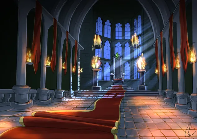 Anime dark castle HD wallpapers  Pxfuel