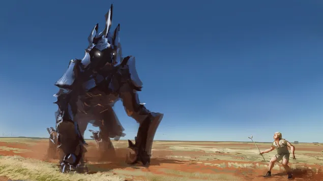 Fantazja - nieznane stworzenie HD tapeta