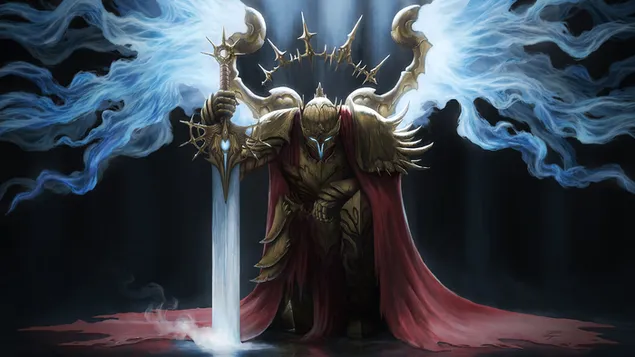 Ταπετσαρία Fantasy Warrior Sword & Wings 4K