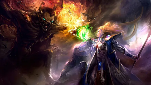 fantaziya zhinka-voyin zavantazhiti