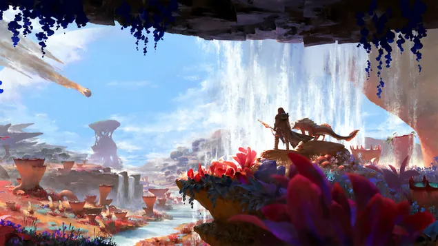 Tapeta Umění světa fantazie 4K