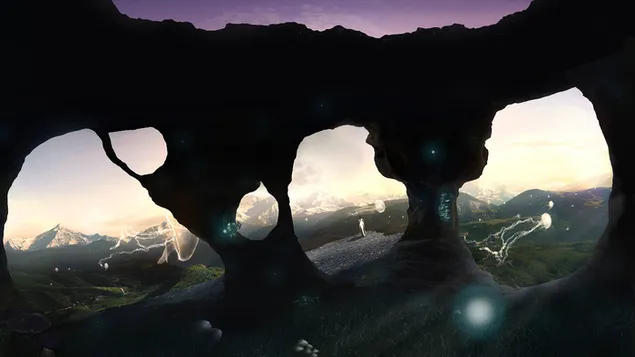 Fantasiverden. 2K bakgrunn