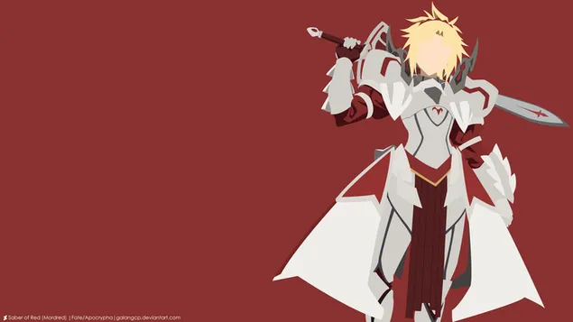 Fate/Apocrypha Minimalist 4K วอลเปเปอร์