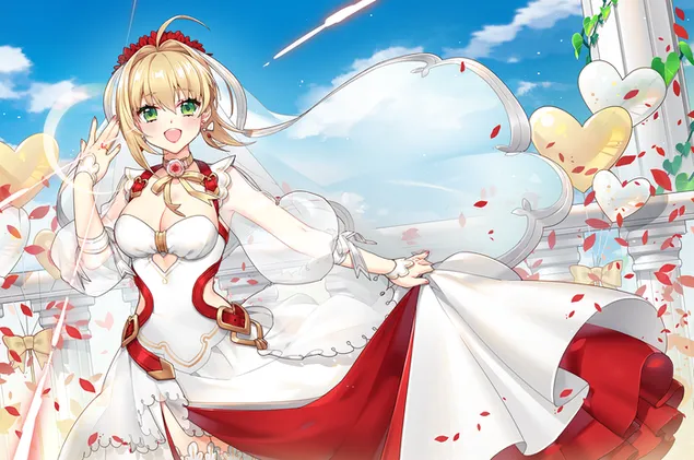 Fate/Extra Last Encore - Nero Claudius Caesar Augustus Germanicus HD 壁纸