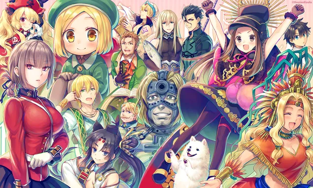 Судбина/Голем ред Сите слуги HD тапет