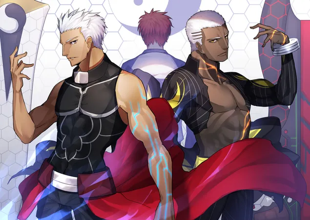 Fate/Grand Order - Archer,Shirou Emiya & EMIYA Alter 4K 壁紙