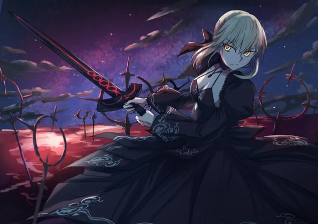 Fate/Grand Order - Artoria Pendragon (Saber) 2K 壁纸