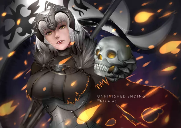 Sors/Grand Order – Jeanne D Arc Altair (Befejezetlen vég) 4K háttérkép