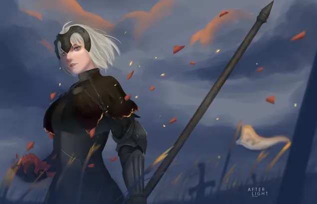 Судбина / Голем ред - Жан Д Арк Алтер 4K тапет