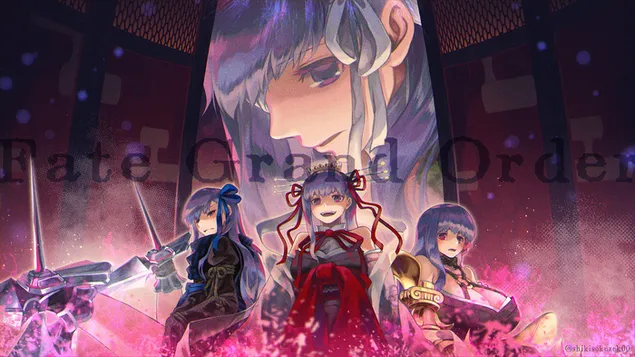 Fate/Grand Order - Meltlilith، Passionlip & Kinngprotea کاغذدیواری  HD