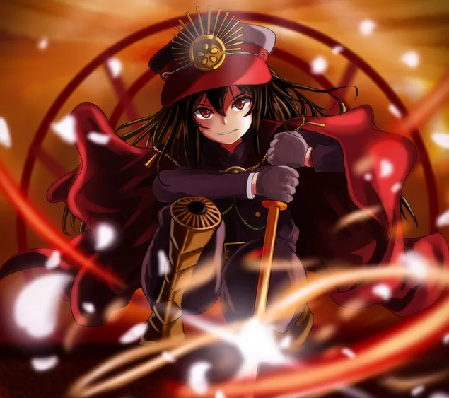 Судбина / Голем ред - Нобунага Ода 2K тапет