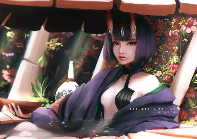 Sors/nagyrend – Shuten-Douji HD háttérkép