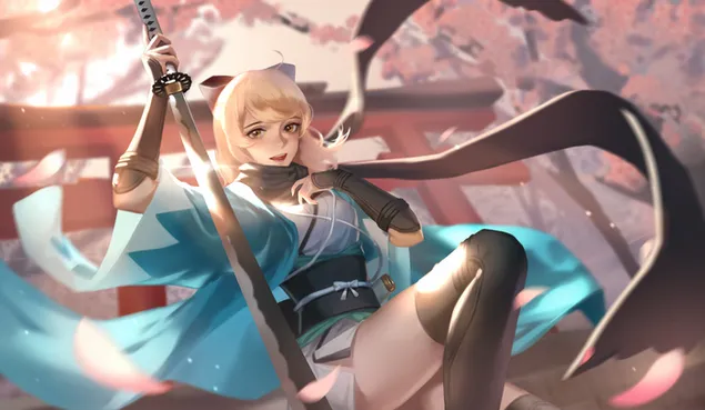 Fate/Grand Order - 沖田總司 4K 壁紙