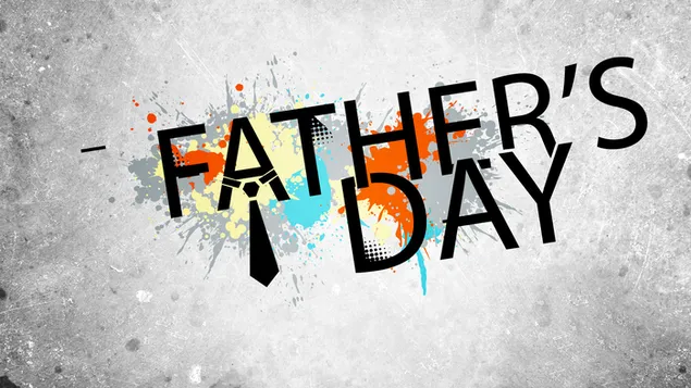 Fathers Day Title With Node Tie download