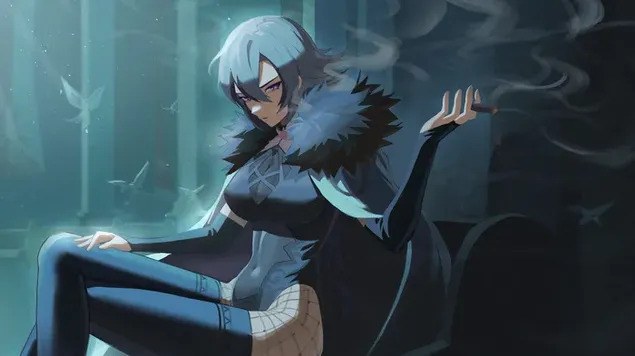 Fatui Harbingers 'Arlecchino' : Genshin Impact (Anime Video Game) 4K 壁紙