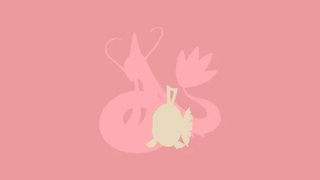 口袋妖怪的費巴斯和米洛蒂奇 4K 壁紙