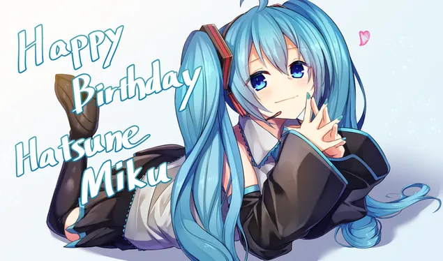 Feliz cumpleaños Hatsune Miku descargar