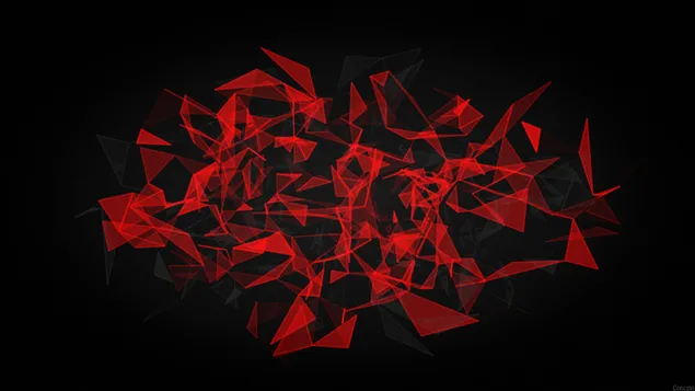 Felle rode abstracte minimalistische achtergrond download