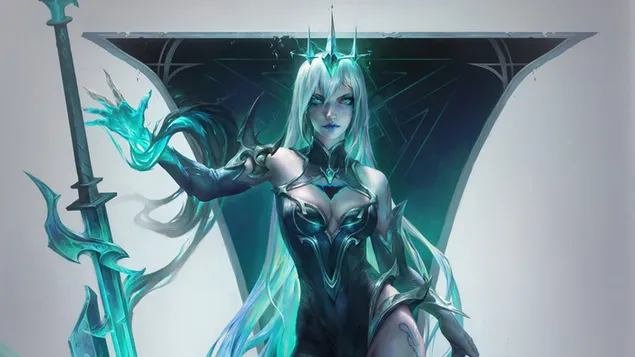 Páipéar balla 'Viego' baineann | League of Legends (LOL)8K