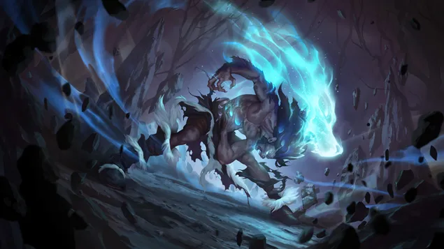 Feral Mystic (Legends of Runeterra) - 英雄联盟 (LOL) 4K 壁纸