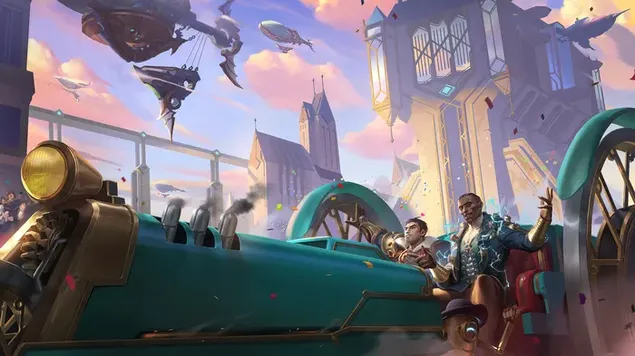 Ferros Financier (Piltover un Zaun) — League of Legends (LOL) 4K fona tapete