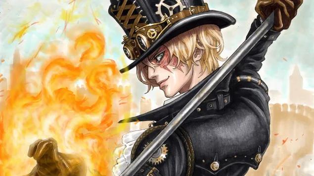 Fiery sabo - one piece download