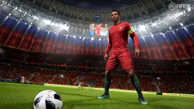 FIFA 18 - Christiano Ronaldo 8K wallpaper