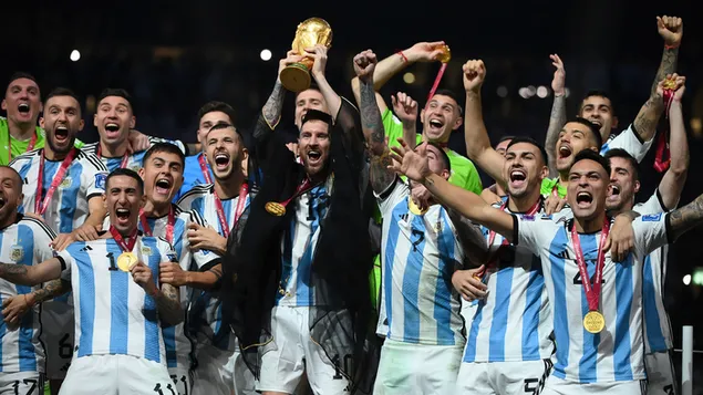 Tim Argentina Pemenang FIFA 2022 4K wallpaper