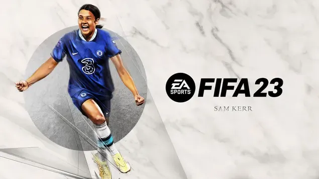 FIFA 23 - Sam Kerr 4K achtergrond