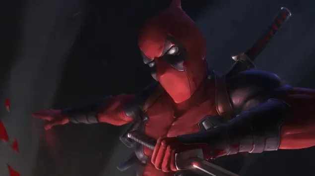 Páipéar balla An comhrac in Lámhach As DeadpoolHD