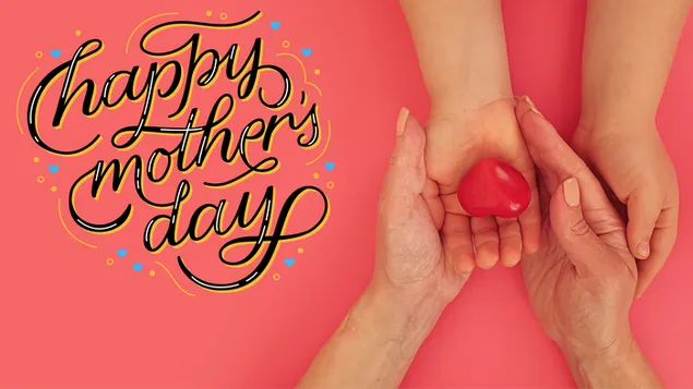 Fijne Moederdag - Liefdevolle handen van een moeder