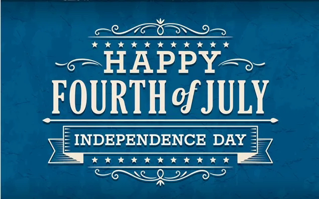 Fijne Onafhankelijkheidsdag op 4 juli