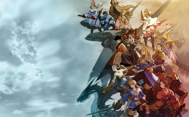 cluiche final fantasy tactics ioslodail