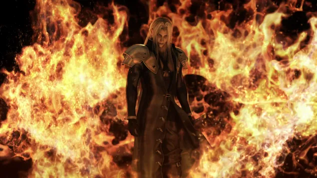 Final Fantasy VII Advent Children - Sephiroth HD fons de pantalla