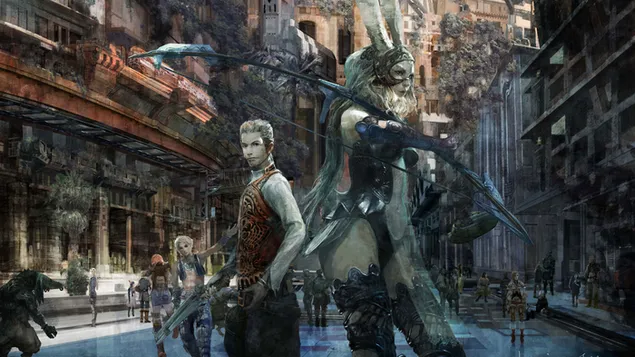Final Fantasy XII: Zodiako amžius 8K ekrano užsklanda