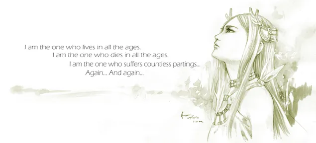 Final Fantasy XIII - Yeul 2K טפט