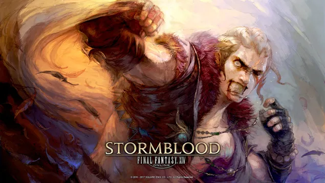 Tapeta Final Fantasy XIV Stormblood - Hyur 2K