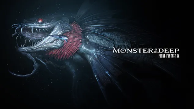 Final Fantasy XV - Monster Of The Deep 6K achtergrond