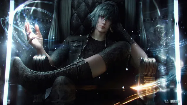 Final Fantasy XV: Prince Noctis Lucis Caelum HD fons de pantalla