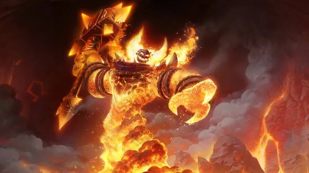 Fire Elemental (Classic WoW) - World of Warcraft (WoW) 4K wallpaper
