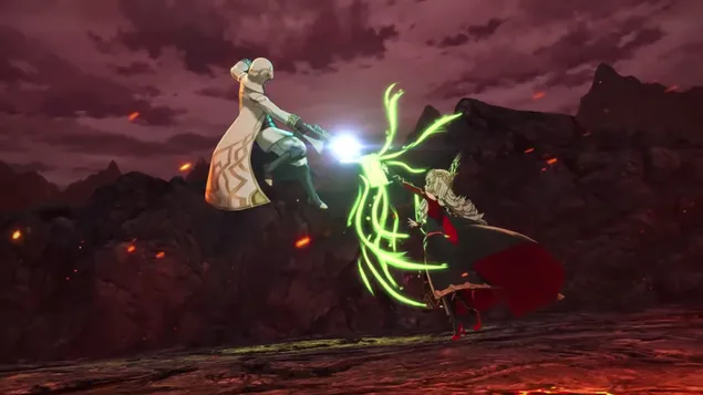 火焰之紋章英雄對維羅妮卡 4K 壁紙