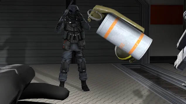 Brann i et hull 4K bakgrunn